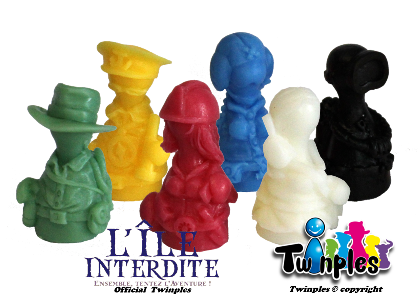Twinples for Forbidden Island™ (set of 6)