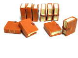 Book/Journal Tokens - Orange (set of 10)