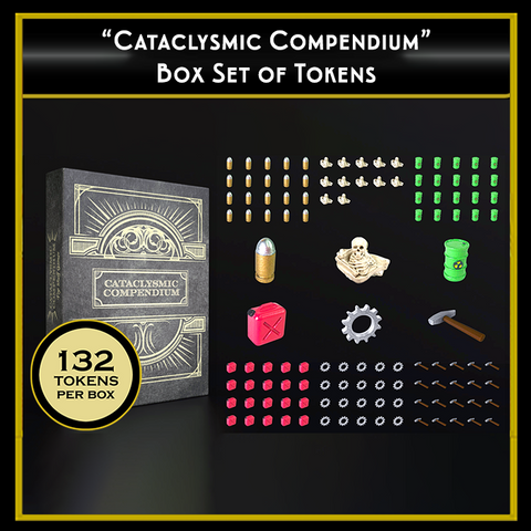 Cataclysmic Compendium Token Book (set of 72)