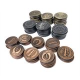 Brass™ compatible Metal Coin Bundle (set of 80)