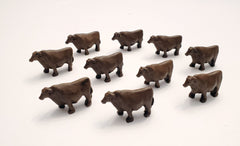 Brown Cow Tokens (set of 10)
