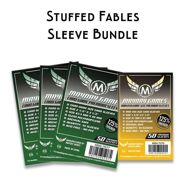 stuffed fables card sleeves Card Sleeve Bundle: Stuffed Fables™