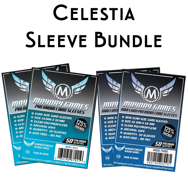 Top Shelf Gamer | The Best Celestia Upgrades and Accessories | Card Sleeve Bundle: Celestia Top Shelf Gamer | The Best Celestia Upgrades and Accessories | Card Sleeve Bundle: Celestia
