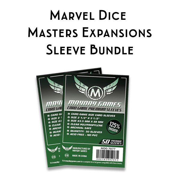 Top Shelf Gamer | The Best Marvel Dice Masters Upgrades and Accessories | Card Sleeve Bundle: Marvel Dice Masters Expansion Top Shelf Gamer | The Best Marvel Dice Masters Upgrades and Accessories | Card Sleeve Bundle: Marvel Dice Masters Expansion
