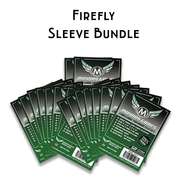 Top Shelf Gamer | Card Sleeve Bundle: Firefly: The Game Top Shelf Gamer | Card Sleeve Bundle: Firefly: The Game