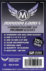 PREMIUM Mayday USA Card Sleeves: 56 x 87mm (set of 50)