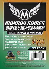 PREMIUM Mayday Large Card Sleeves: 88 x 125mm (set of 50)