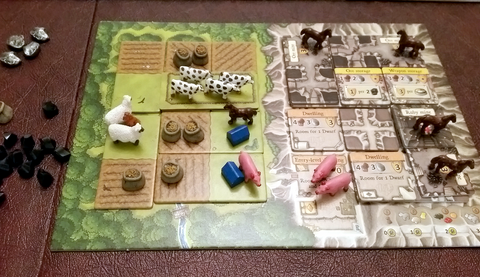 Caverna™ compatible Deluxe Animal Tokens (set of 120)