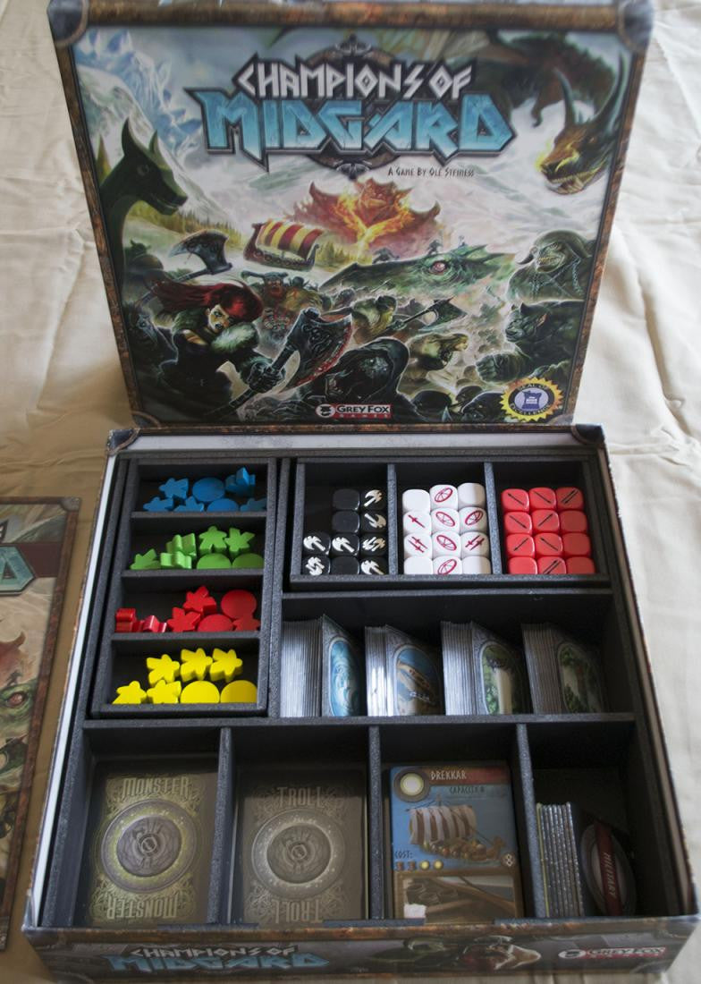 champions of midgard card sleeves Top Shelf Gamer