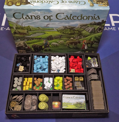 Clans of Caledonia™ Foamcore Insert (pre-assembled) [clearance]