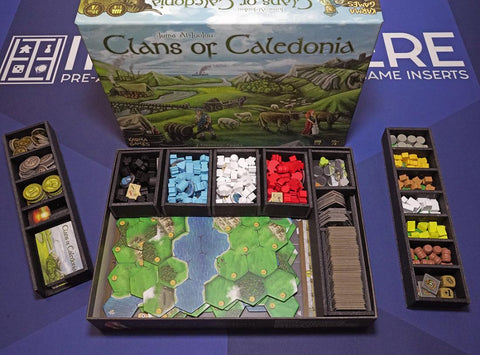 Clans of Caledonia™ Foamcore Insert (pre-assembled) [clearance]