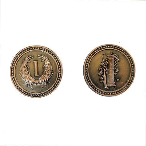 Colonial Copper Coins (set of 10)