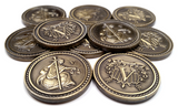 Colonial Gold Coins (set of 10)