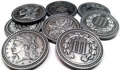 Colonial Silver Coins (set of 10)