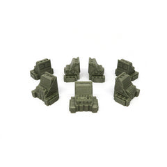 Computer terminal tokens compatible with Nemesis™ (set of 7)