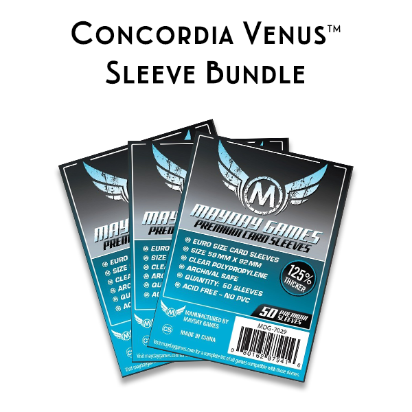 concordia card sleeves "Concordia" Compatible Card Sleeve Bundle (8809 x 2)