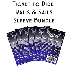 Card Sleeve Bundle: Ticket to Ride™, Rails & Sails