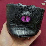 Standing Dragon Eye (Purple) Drawstring Bag