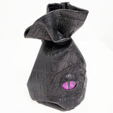 Standing Dragon Eye (Purple) Drawstring Bag