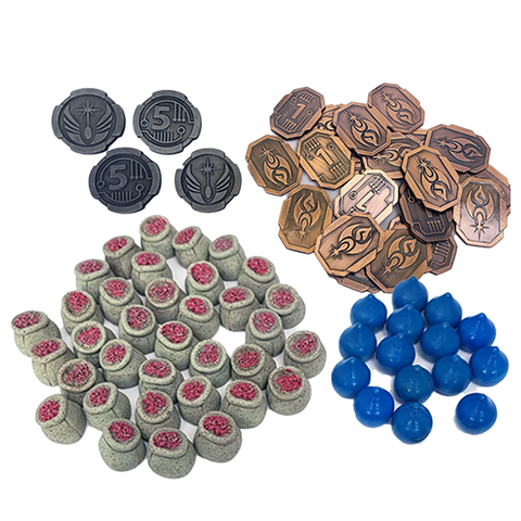 Dune: Imperium compatible Deluxe Token Bundle (set of 74)