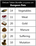Dungeon Petz with Top Shelf Token upgrades [Used, Like New]