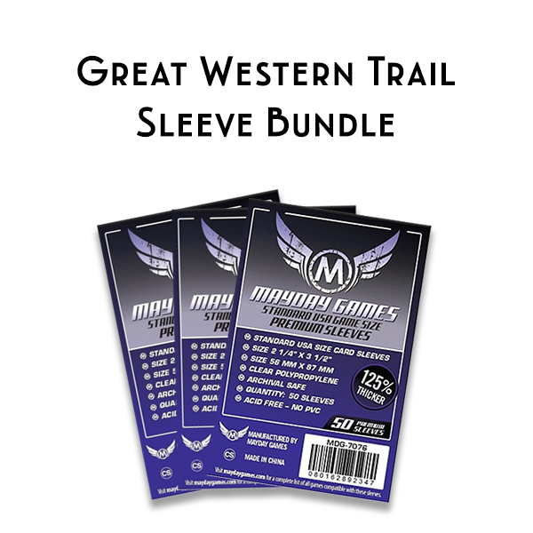 Card Sleeve Bundle: Great Western Trail Card Sleeve Bundle: Great Western Trail