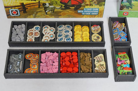 Imperial Settlers™ Foamcore Insert v3 (pre-assembled)