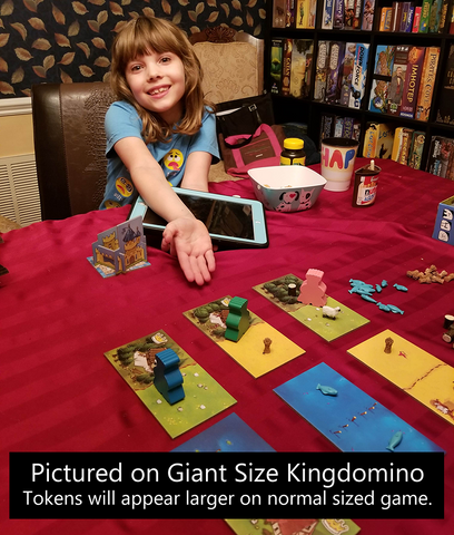 Kingdomino™: The Court compatible Deluxe Token Bundle (set of 59)