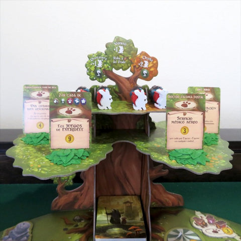 Leaf Card Holders compatible with Everdell™ (set of 4)