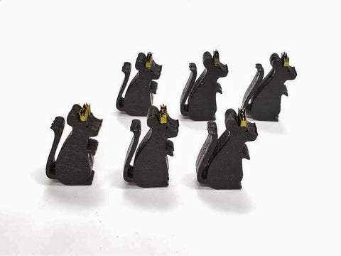 Rat Tokens compatible with Everdell™ (set of 6)
