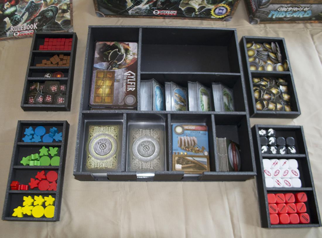 champions of midgard card sleeves Top Shelf Gamer | The Best Champions of Midgard Upgrades and Accessories