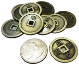 Feudal Japan Coin Set in Burgundy Bag (set of 50)