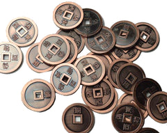 Feudal Japan Copper Coins (set of 10)