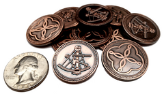Pirate Copper Coins (set of 10)