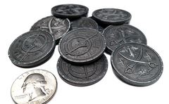 Pirate Silver Coins (set of 10)