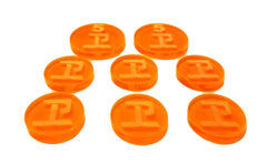 Acrylic Resource Tokens compatible with Terraforming Mars™ Expansion: Turmoil™ (set of 8)