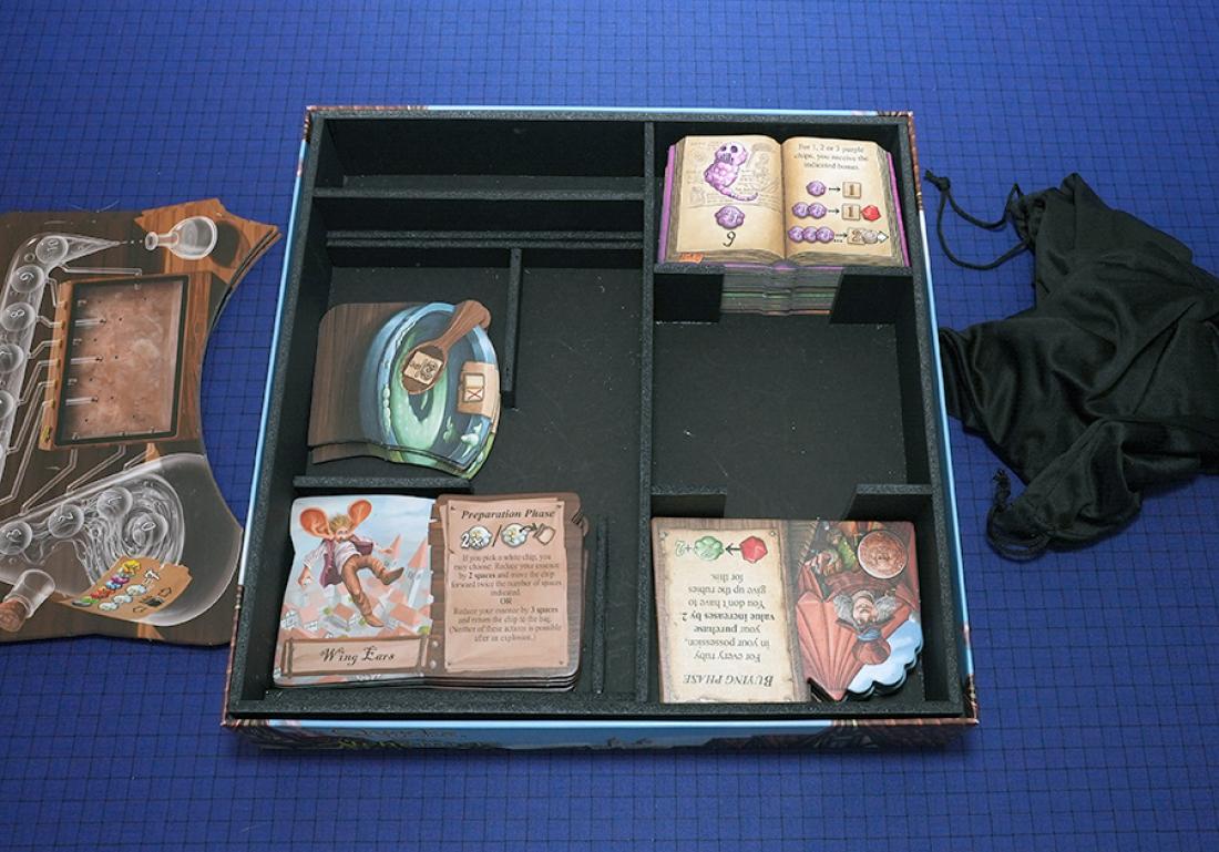 quacks of quedlinburg card sleeves Board Game Accessories The Broken Token providing a far more lightweight solution while not compromising on structural rigidity thanks to the cardboard exterior Quacks of Quedlinburg Token Sleeves