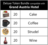 Grand Austria Hotel™ compatible Deluxe Token Bundle (set of 80)