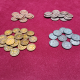 Rococo™ Deluxe Metal Coins (set of 50)