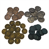 Rococo™ Deluxe Metal Coins (set of 50)