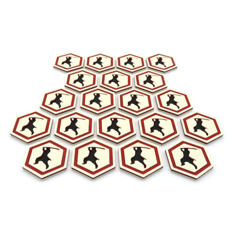 Ronin tokens compatible with Rising Sun™ (set of 20)
