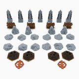 Scenery update pack compatible with Gloomhaven™ to Jaws of the Lion™ (set of 69)