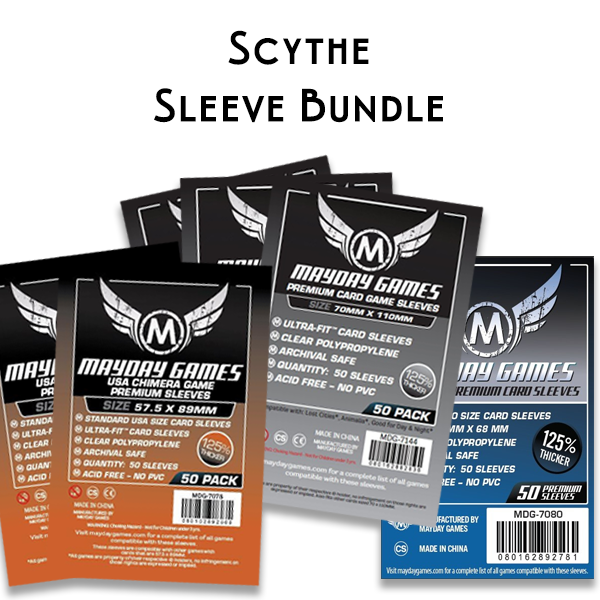 Card Sleeve Bundle: Scythe + expansions Card Sleeve Bundle: Scythe + expansions