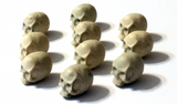 Realistic Skull Tokens (set of 10)