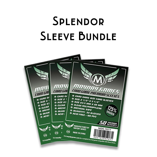 splendor card sleeve size Card Sleeve Bundle: Splendor™