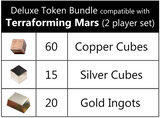 v2 Metal Upgrade Cubes for Terraforming Mars™ (2-player set) (set of 95)