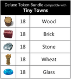 Tiny Towns™ compatible Deluxe Token Bundle (set of 90)