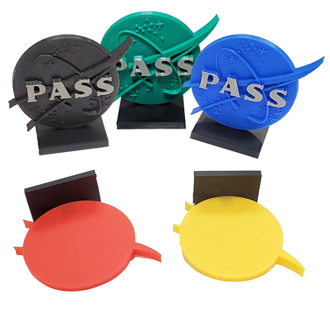 Pass Markers compatible with Terraforming Mars™ (set of 5)