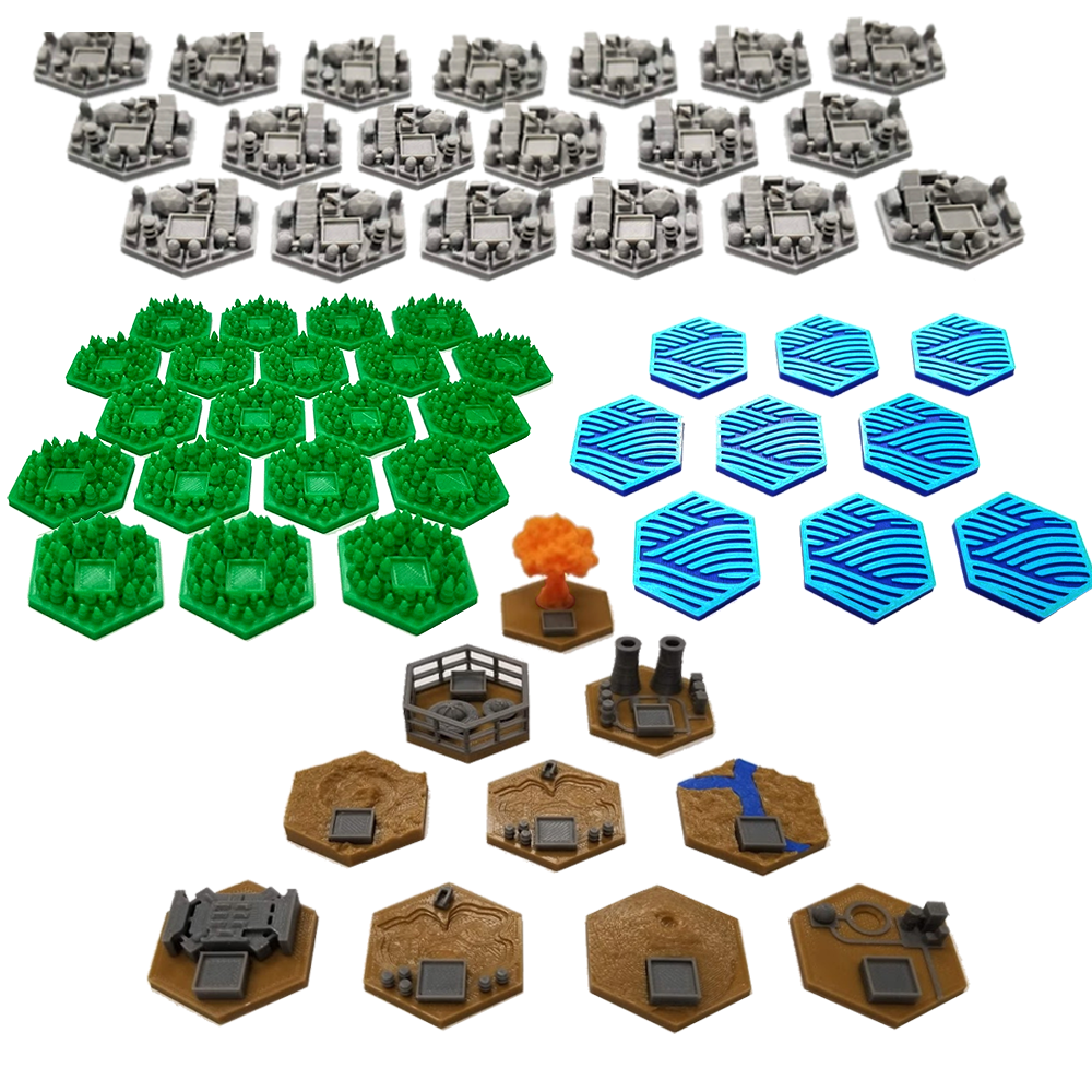 Terraforming Mars: Big Box + 3D Tiles (ES Terraforming Mars: Big Box + 3D Tiles (ES