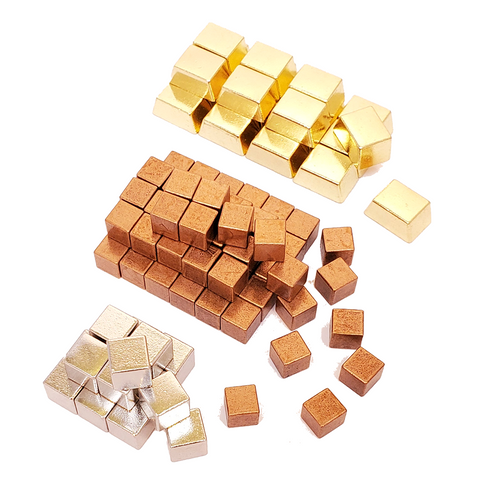 v2 Metal Upgrade Cubes for Terraforming Mars™ (2-player set) (set of 95)